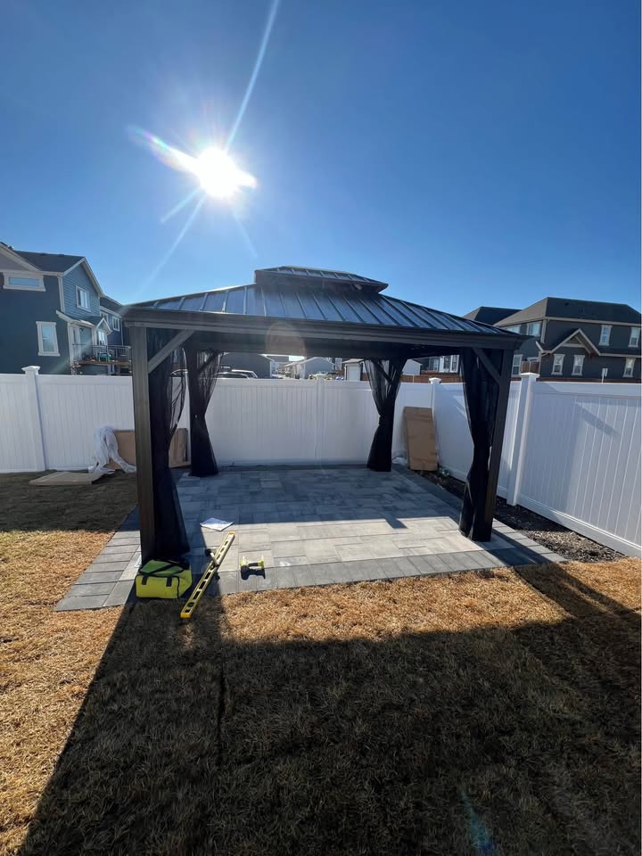 Gazebo installé par Kabanor Boréal