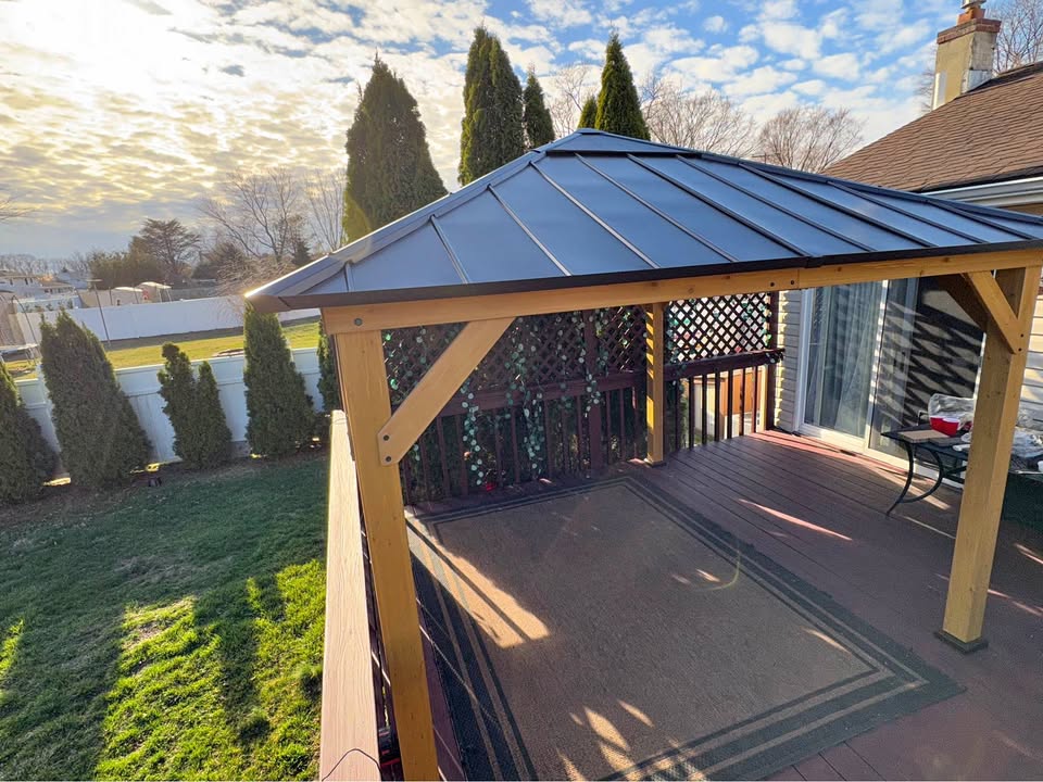 Gazebo construit par Kabanor Boréal
