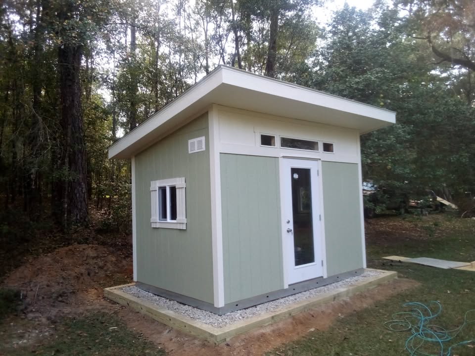 Studio personnel moderne construit sur mesure